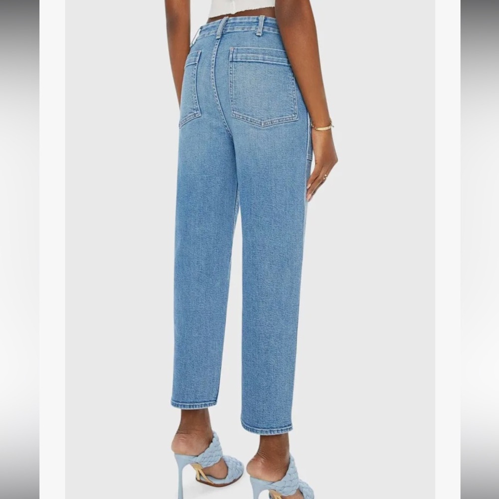 MOTHER SUPERIOR Light Blue Ankle Jeans - Picture 3 of 10